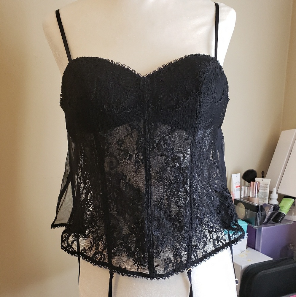 Victoria's Secret Very Sexy Bustier with Garter